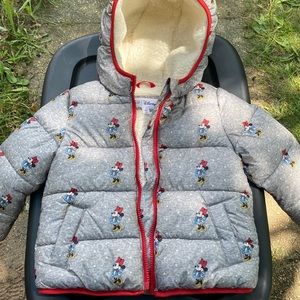 Baby Gap x Disney Minnie Mouse coat 4T